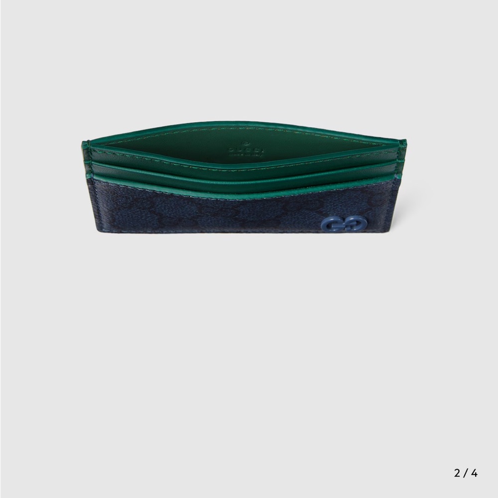 Gucci Green GG card case - NWT - Picture 10 of 10